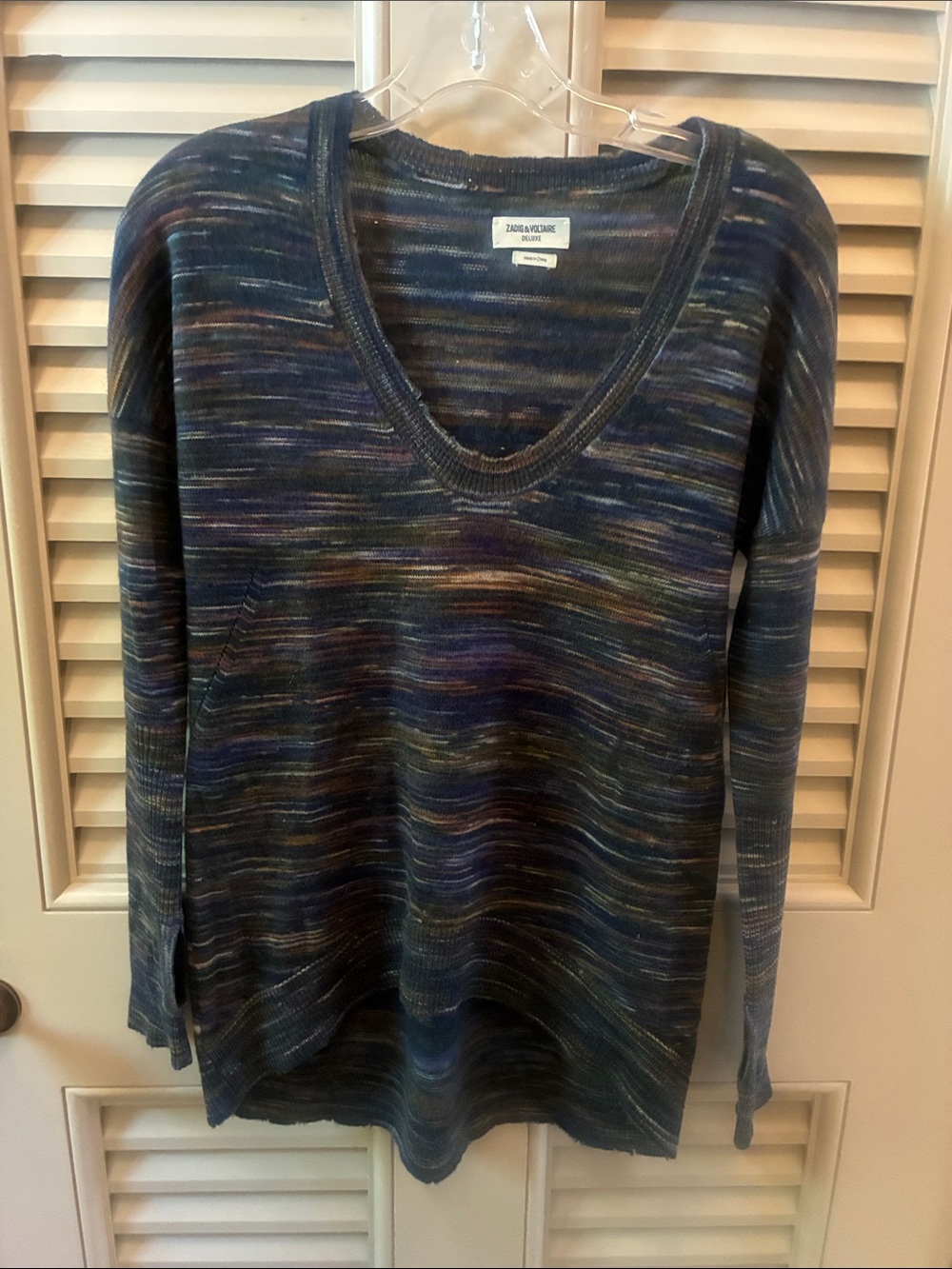 Zadig&Voltaire Multicolor V-Neck Sweater